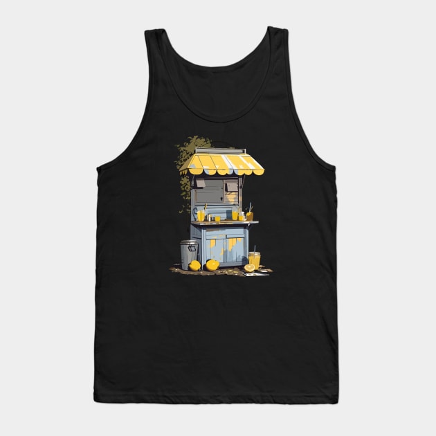 Italian lemonade stand Tank Top by CatCoconut-Art